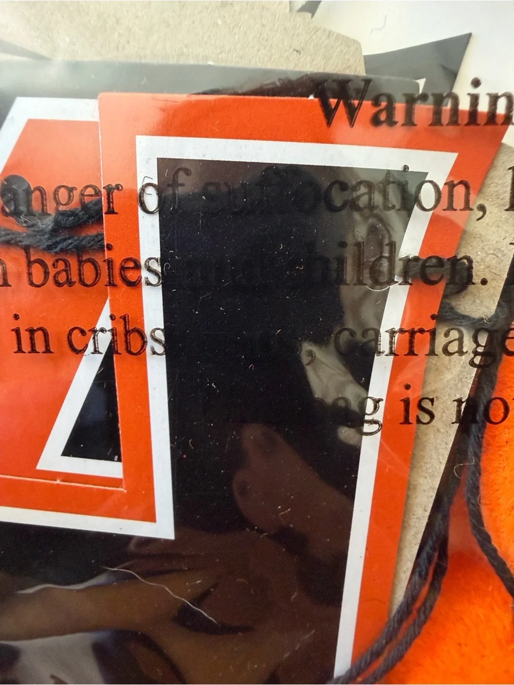 Hobby Lobby Halloween Banner - Orange and Black